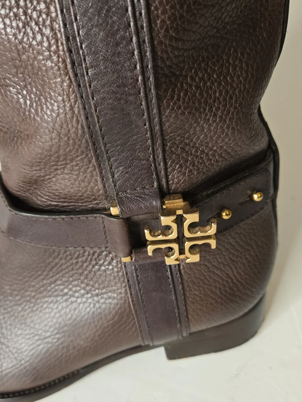 Tori Burch Tall Brown Riding Boots Size 8M